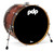 SATIN, CHARCOAL, BURST,, CHROME, 18x22, PDP Drums, Pacific Drums, DW PDP, Musician Madness