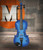 Barcus Berry BAR-AEVB Vibrato AE Series Acoustic-Electric Violin. Blue (BAR-AEVB-U)