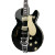 Silvertone Semi-Hollow w/ Bigsby® 2 mini-hum PU's - Gloss Black (1446VBK)