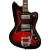 Silvertone Offset Solid Body w/ Vibrato Foil PU's - Red Sunburst (1478VRSB)
