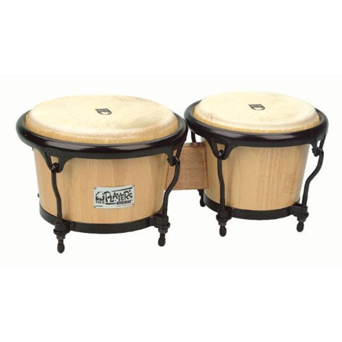 Toca a 2400N Player's Series Wood Bongos - Natural Finish