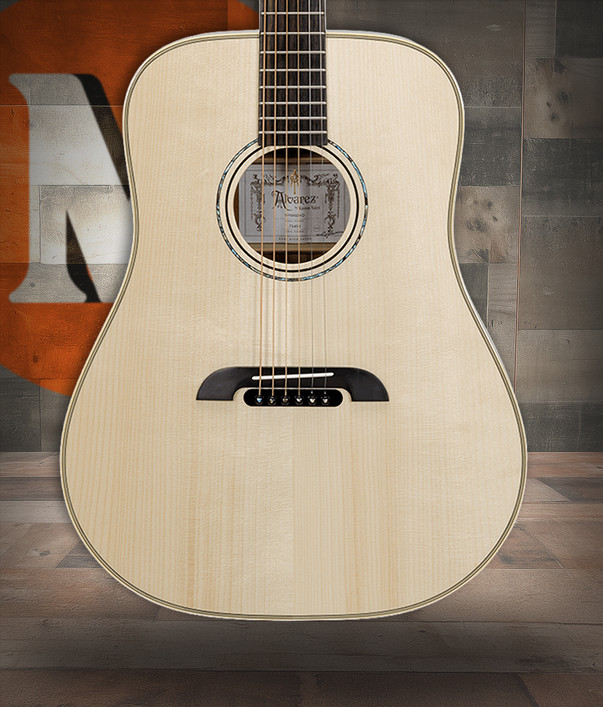 The Alvarez Yairi Masterworks DYM60HD Honduran Dreadnought (DYM60HD) features an all-solid Honduran mahogany top, back, and sides handcrafted in Japan for exceptional warmth, depth, and sustain. Its dreadnought body delivers strong projection and bold low-end response, while Yairiâ€™s meticulous construction enhances clarity and resonance. Ideal for players who want a powerful, full-bodied acoustic with boutique craftsmanship.