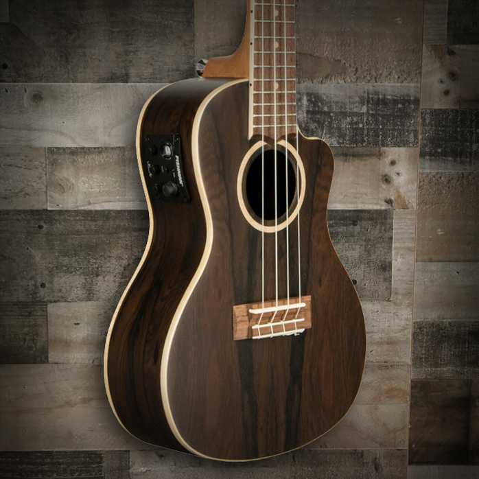 Lanikai Ziricote Concert with Kula Preamp A/E Ukulele (ZR-CEC) Lanikai Ziricote Concert with Kula Preamp A/E Ukulele (ZR-CEC)