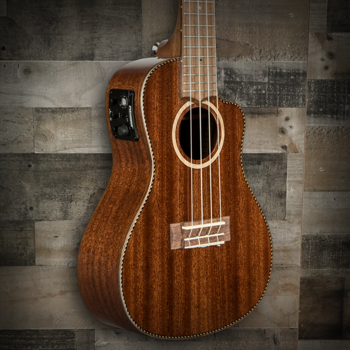 Lanikai All Solid Mahogany Concert with Kula Preamp A/E Ukulele (MAS-CEC) Lanikai All Solid Mahogany Concert with Kula Preamp A/E Ukulele (MAS-CEC)