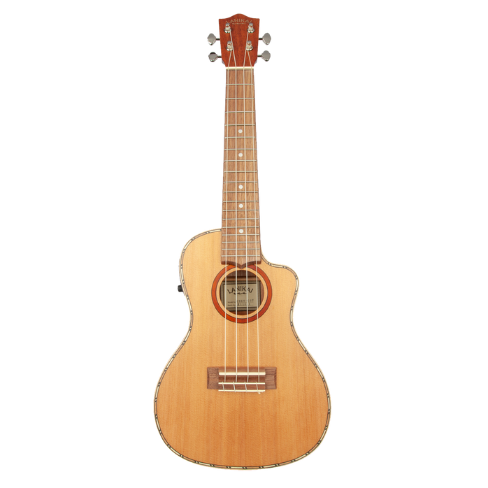 Lanikai Cedar Solid Top with Kula Preamp A/E Ukulele (CDST-CEC)