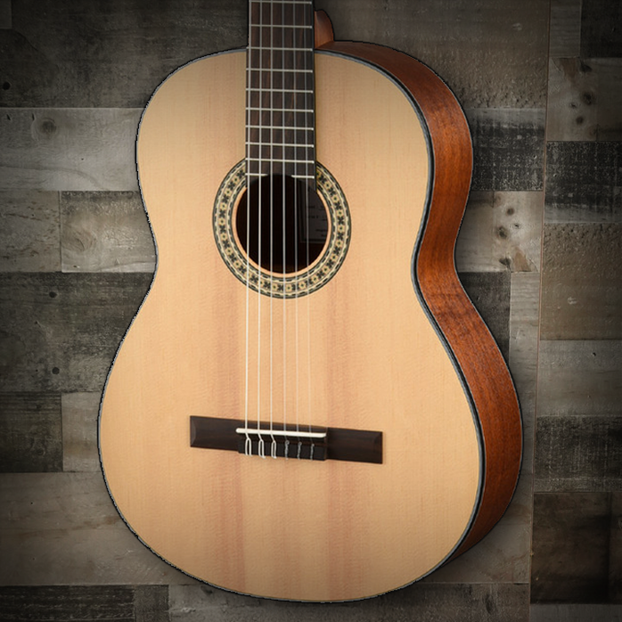 WALDEN N550E Natura Solid Spruce Top Nylon Classical-Electric - Open Pore Satin Natural WALDEN N550E Natura Solid Spruce Top Nylon Classical-Electric - Open Pore Satin Natural