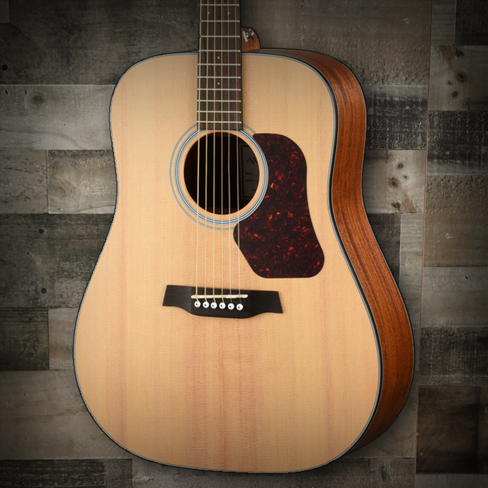 WALDEN D550E Natura Solid Spruce Top Dreadnought Acoustic-Electric - Open Pore Satin Natural WALDEN D550E Natura Solid Spruce Top Dreadnought Acoustic-Electric - Open Pore Satin Natural