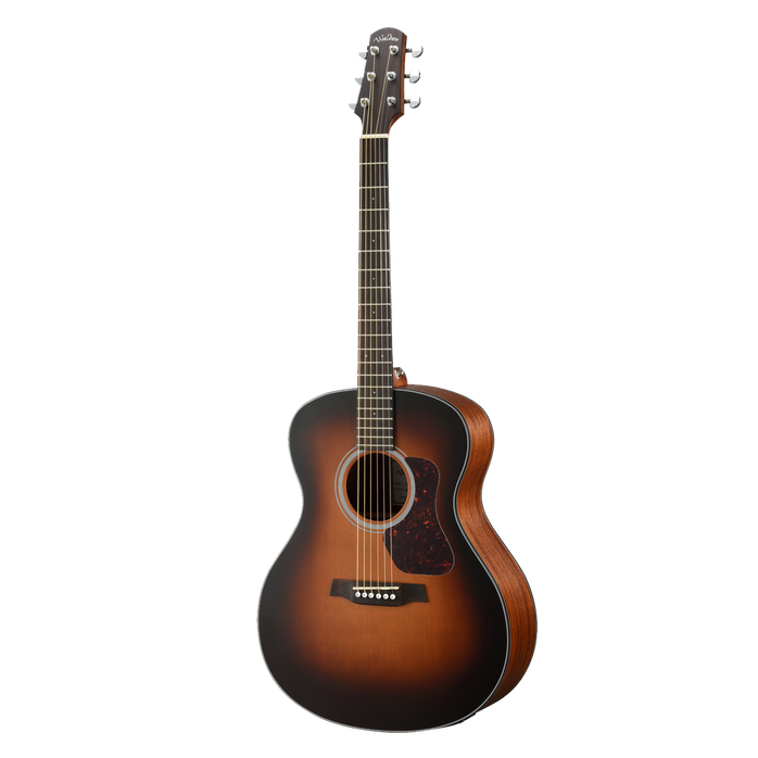WALDEN G570ETB Natura Solid Cedar Top Grand Auditorium Acoustic-Electric - Open Pore Satin Tobacco Burst