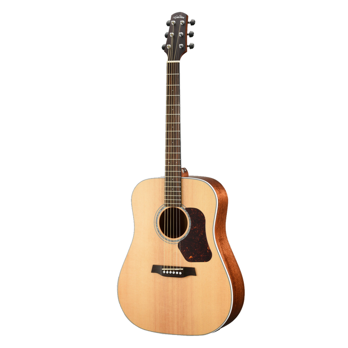 WALDEN D740E Natura All-Solid Sitka/Mahogany Dreadnought Acoustic-Electric - Satin Natural