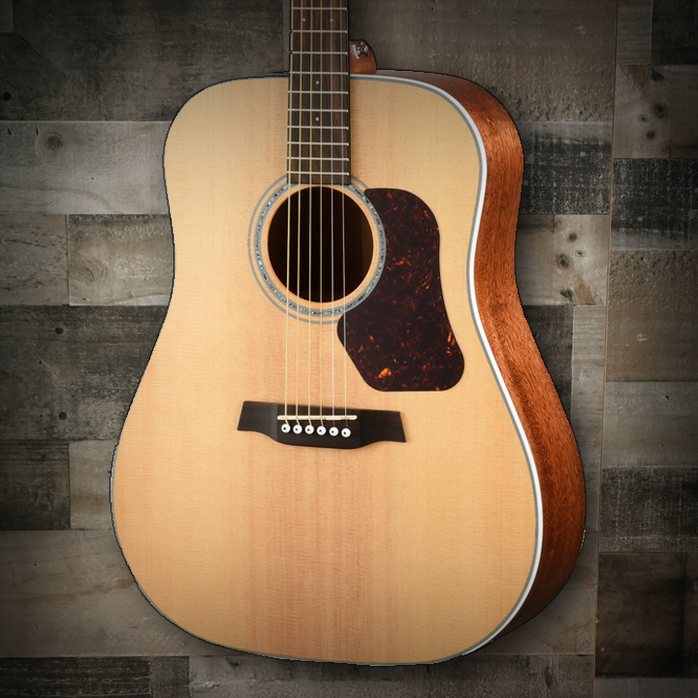 WALDEN D740E Natura All-Solid Sitka/Mahogany Dreadnought Acoustic-Electric - Satin Natural WALDEN D740E Natura All-Solid Sitka/Mahogany Dreadnought Acoustic-Electric - Satin Natural