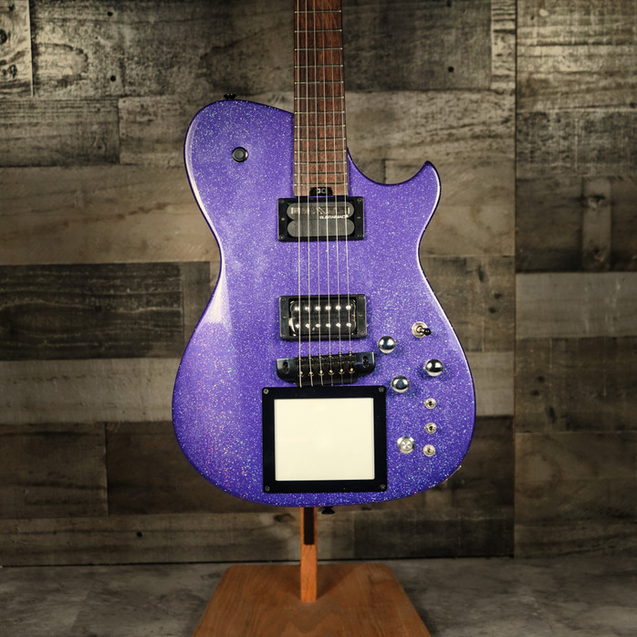 Cort Manson MBM-1 Majestic Nova Electric Guitar – metallic finish with integrated Kaoss Pad, Sustainiac pickup, and modern ergonomic body design