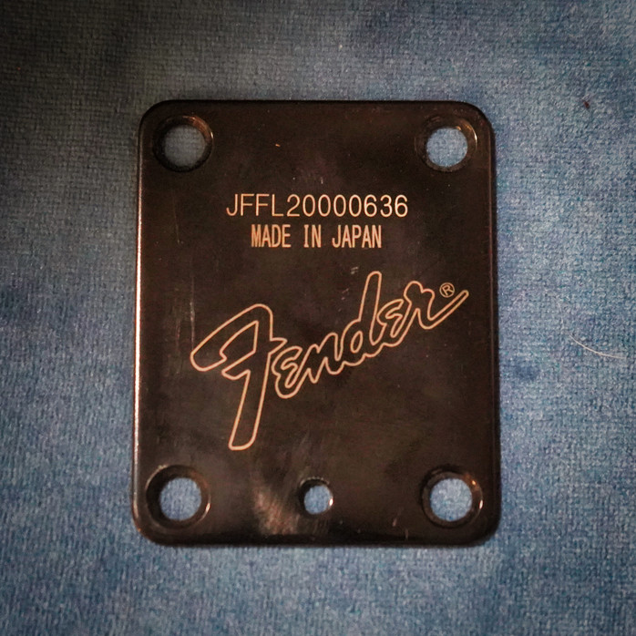 Fender Stratocaster Made In Japan Backplate