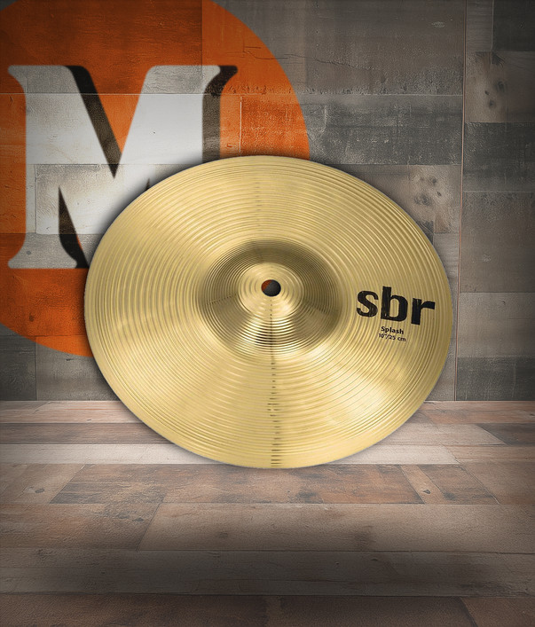 Sabian SBR 10" Splash Cymbal - Front View