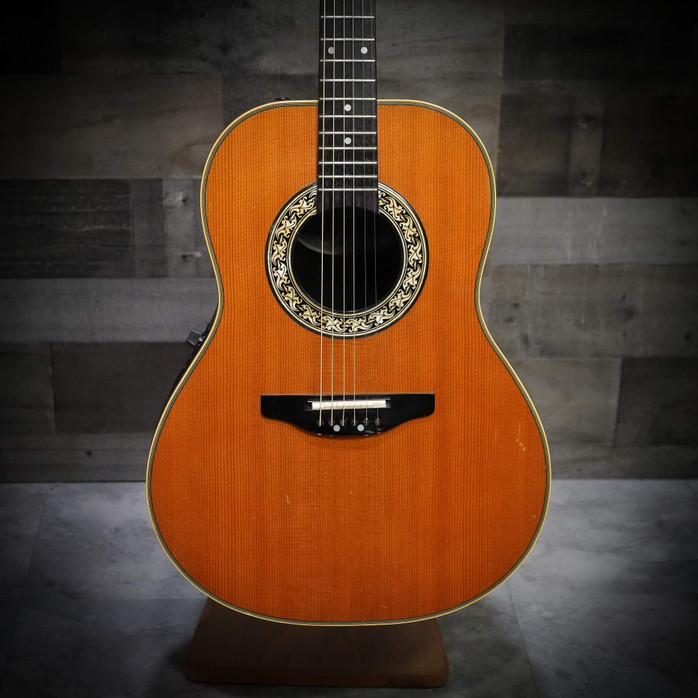 Ovation Pinnacle Vintage 3712 Acoustic Electric Guitar Made in Japan (Used)