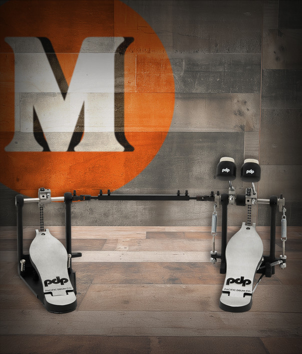PDP 700 Series Double Pedal (PDDP712) single-chain drive double bass drum pedal
