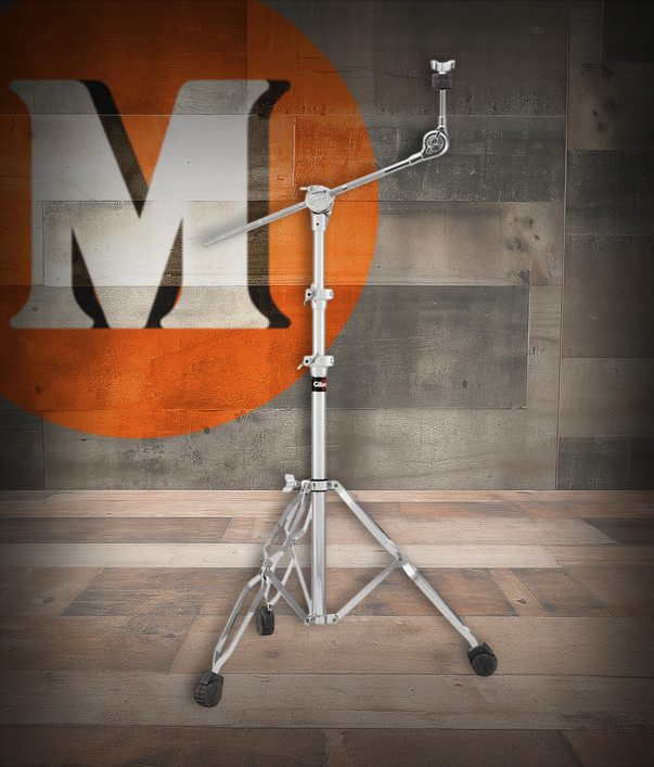 Gibraltar Medium Weight Boom Cymbal Stand (5709) adjustable double-braced drum hardware stand