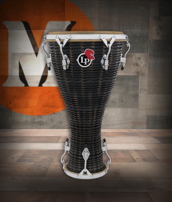 Latin Percussion LP Pedrito Martinez Signature Deep Cut Mango Iya (LP490-PM) – handcrafted Afro-Cuban Bata drum made from mango wood, available at Musician Madness.