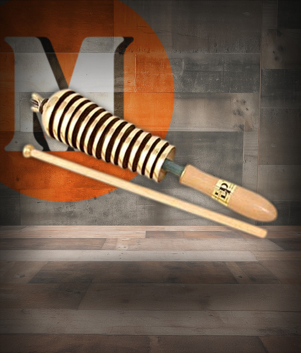 Latin Percussion LP 14 Bell Tree Brass Hand Held (LP589) – handheld percussion instrument featuring 14 graduated brass bells, available at Musician Madness.