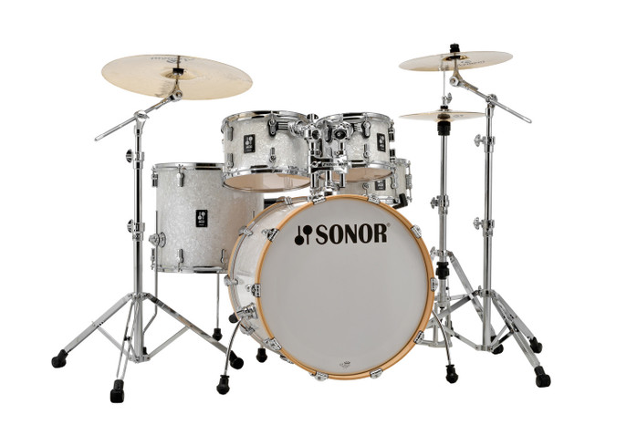 Sonor AQ2 Maple Stage Drum Set – White Marine Pearl (AQ2-STAGEWMCWHP) available at Musician Madness.