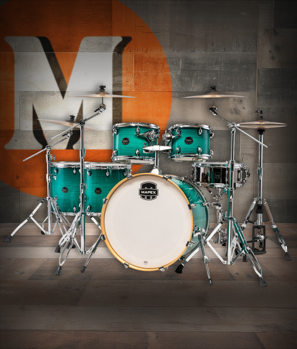 Mapex Armory Series Studioease Shell Pack – Black Onyx Burst