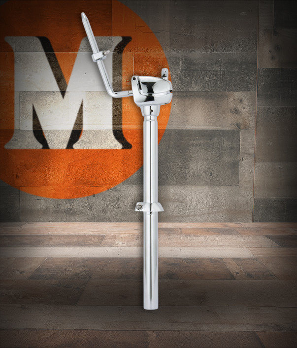 Mapex TH653 Single Tom Holder designed for Horizon and Voyager drum sets, featuring durable construction, adjustable positioning, and reliable mounting for expanding or customizing tom configurations.