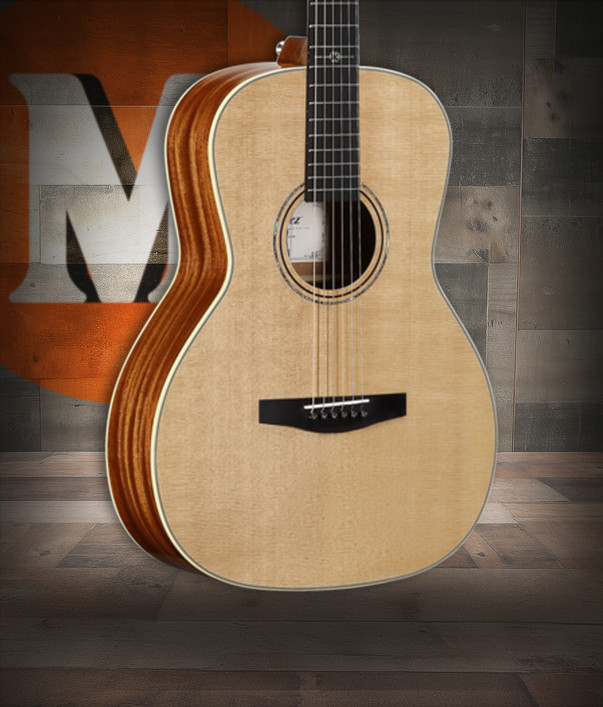 Alvarez Laureate LT60e 000-12 Fret Acoustic-Electric Guitar featuring a balanced 000 body, warm 12-fret design, natural finish, and onboard electronics for clear, expressive performance.
