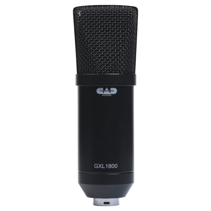 CAD Audio GXL1800 Side Address Studio Condenser Microphone (GXL1800) featuring large-diaphragm condenser design for warm vocal capture, detailed studio recording, and versatile home studio use.