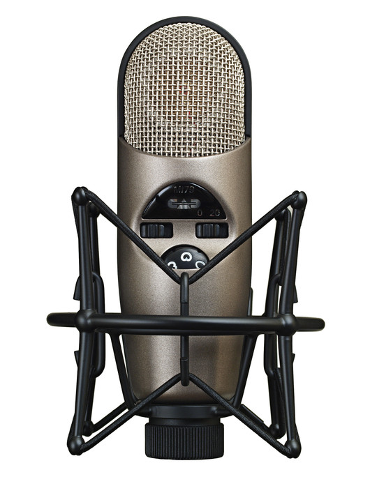 CAD Audio M179 Variable Pattern Large Diaphragm Condenser Microphone (M179) featuring continuously adjustable polar patterns, low-noise circuitry, and studio-grade performance for vocals, drums, and acoustic instruments.