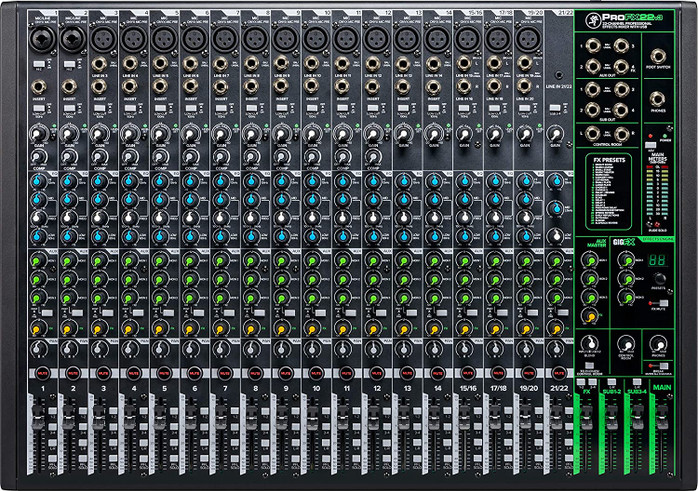 Mackie ProFX22v3 22-Channel Mixer (PROFX22-V3) 
