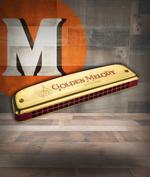 Hohner Golden Melody Tremolo Harmonica - Key of C (2416-C)