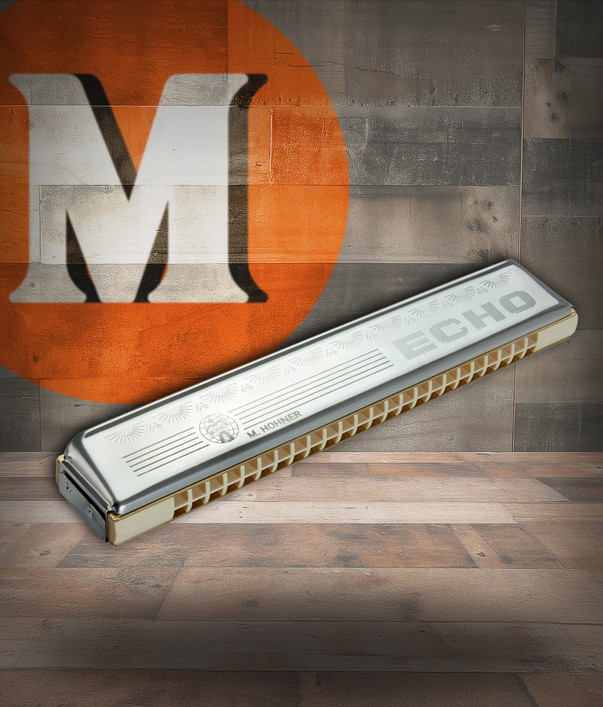 Hohner Echo 48 Tremolo Harmonica - 24-Hole, Key of C (2509-C)