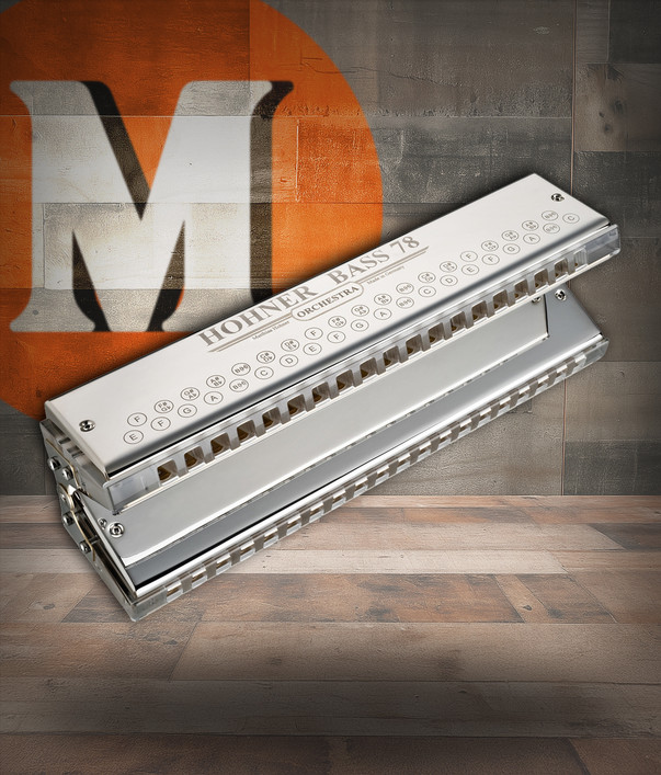 Hohner Bass 78 Harmonica (BASS78)