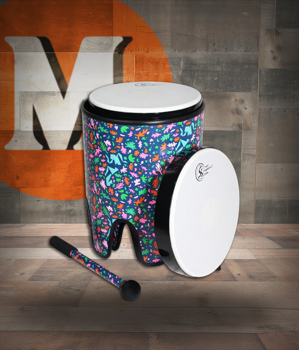 Toca Sympatico 3-Piece Pretuned Tom-Tom Set - Autumn Days (TSSNT-3PCAD-FDP)