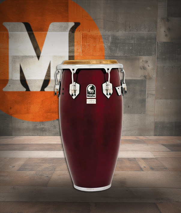 Toca Custom Deluxe Tumba, 12-1/2" - Dark Wood (4612-1/2DW)
