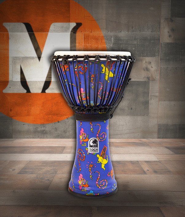 Toca Freestyle Rope-Tuned Djembe, 12" - Fever Dream (SFDJ-12FD)