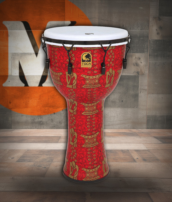 Toca Freestyle II Mechanically Tuned Djembe, 14" - Thinker with Bag (TF2DM-14TB)
