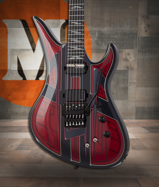Schecter Avenger FR-S Przym Vespid - Metallic Red (928)