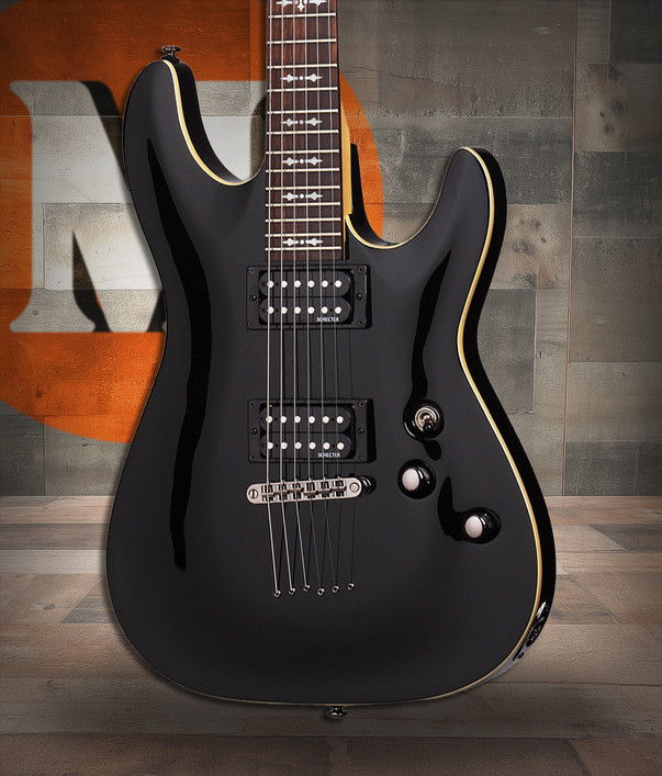 Schecter Omen-6 - Gloss Black (BLK) (2060)