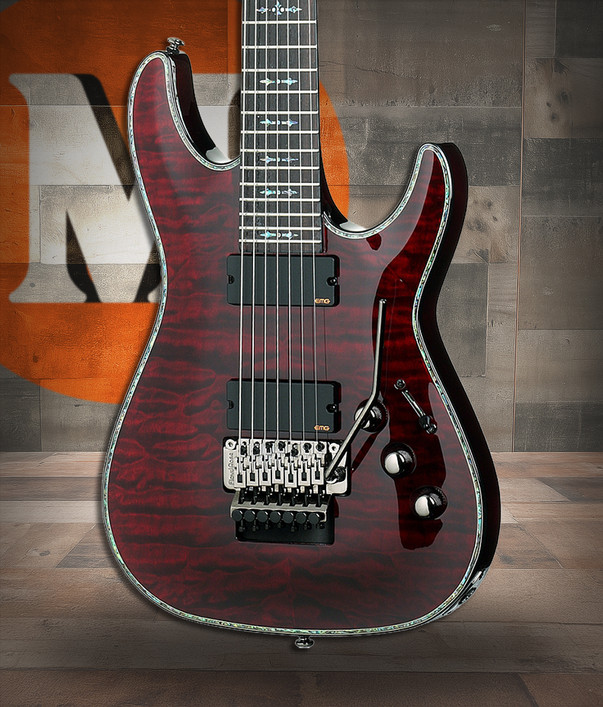 Schecter Hellraiser C-7 FR - Black Cherry (BCH) (1812)