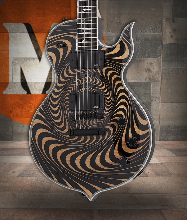 Schecter Odin Grail Psychic Bullseye Rawtop - Psychic Bullseye Rawtop (4542)