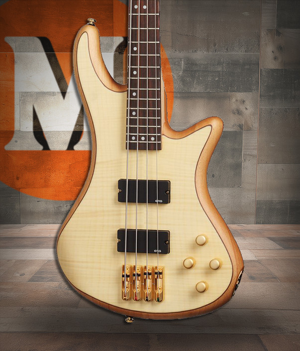 Schecter Stiletto Custom-4 - Natural Satin (NAT) (2531)