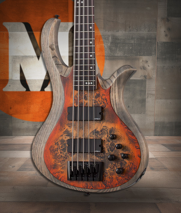 Schecter Riot-5 Bass - Inferno Burst (1453)