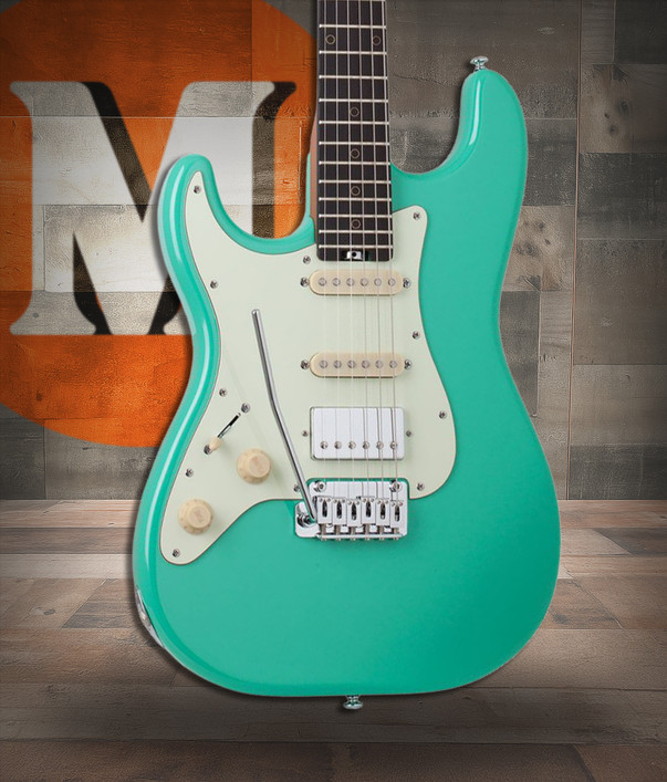 Schecter Nick Johnston Traditional HSS LH - Atomic Green (1543)