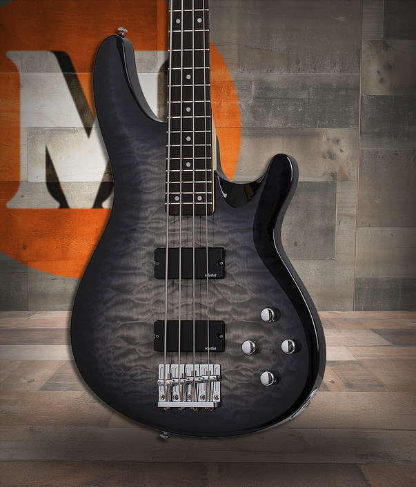 Schecter C-4 Plus - Charcoal Burst (590)