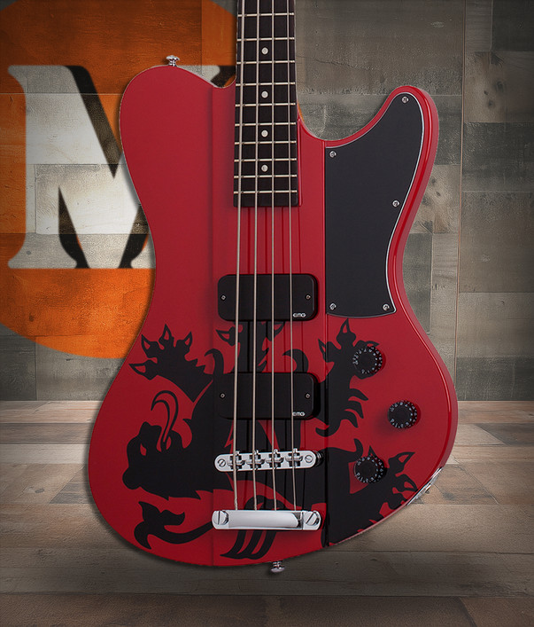 Schecter Simon Gallup UltraBass 2023 - Red (2241)