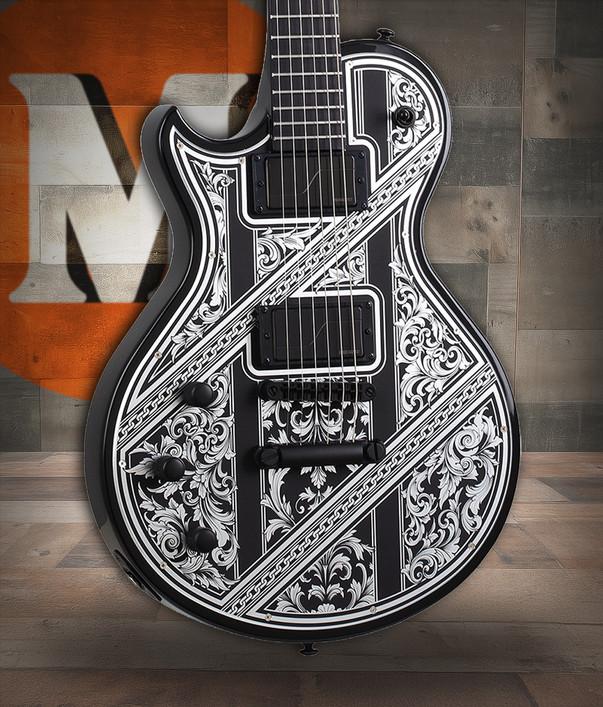 Schecter Solo-II Przym Palladium LH - Gloss Black (925)