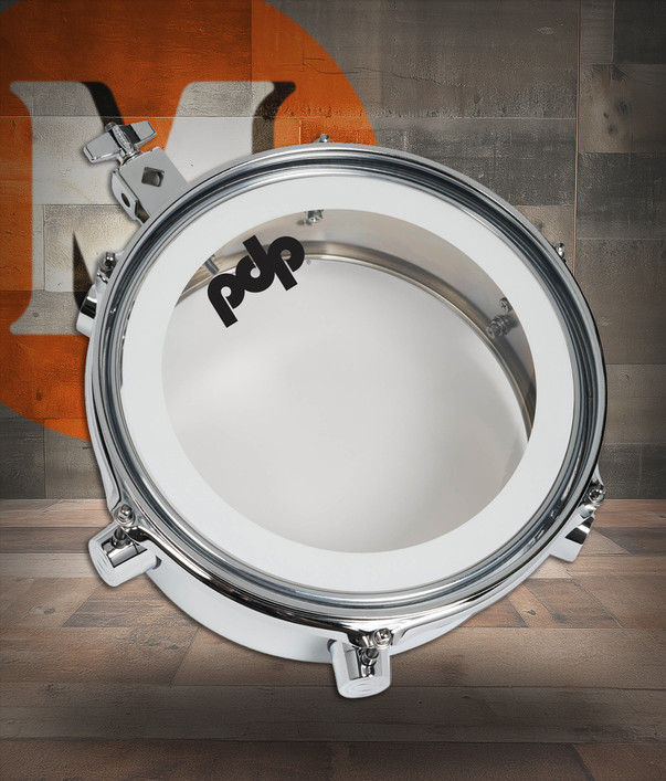 PDP Mini Timbale 4x10 Chrome Over Steel (PDMT410)