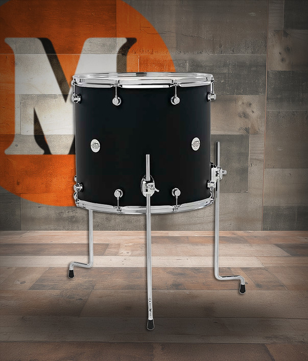 DW Design Tom 16X18 Black Satin, Legs (DDLM1618TTBL)