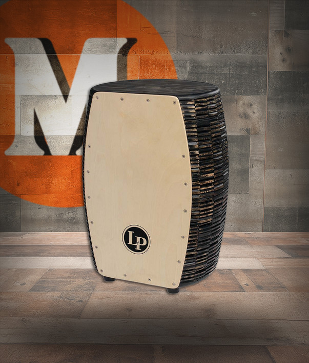 Latin Percussion LP Pedrito Stave Cajon LG D Cut Mango (LP1406-PM)