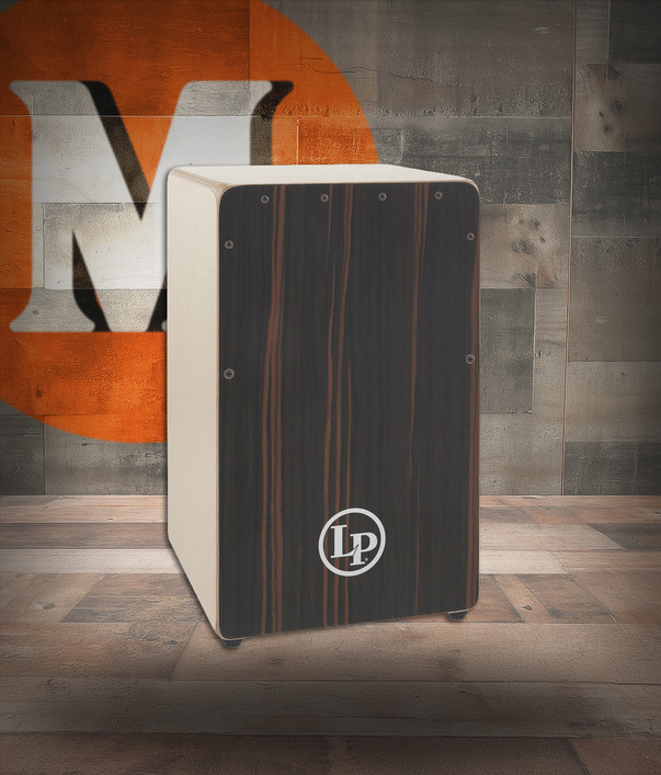 Latin Percussion LP Woodshop Cajon Birch Rare Ebony (LP1491RE)